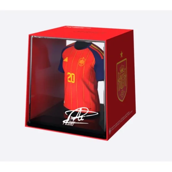 Fancollex - Pedri - Home Jersey Display Case Collectible - 82240-T